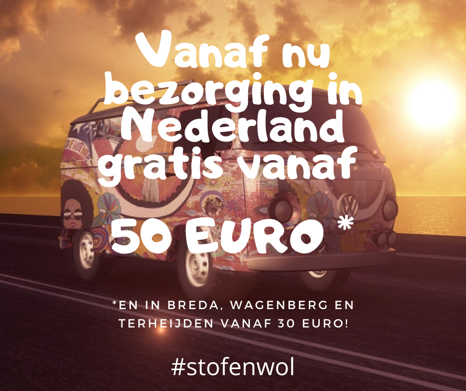 gratis bezorigin nederland vanaf 50 euro