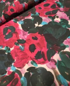 visxose red flower print