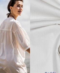 fibre mood offwhite stretchkatoen Edda