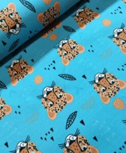 stenzo luipaard koppen aqua blauw