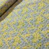 fibre mood bloemetjes geel lila seersucker Flowers