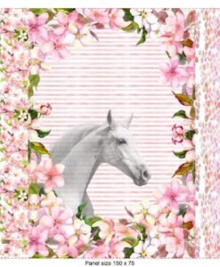 stenzo paneel horses and flowers