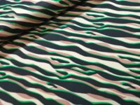 ilja fabrics zebra stripe groen
