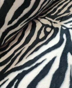 fleece zebra strepen